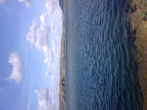 Paisagem do São Francisco defronte Ilha do Ouro