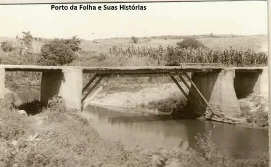 Antiga ponte Lagoa Salgada