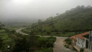 Neblina em Porto da Folha - foto Luiz Fula